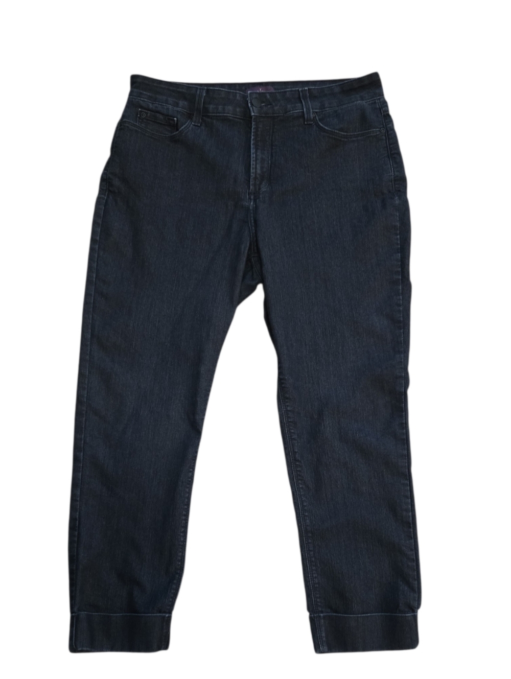 EC NYDJ CUFFED/CROPPED JEANS SZ. 14